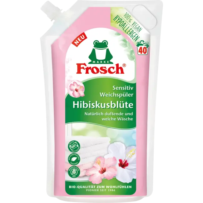 Frosch Wasverzachter Hibiscusbloem 40WL 1.0 l