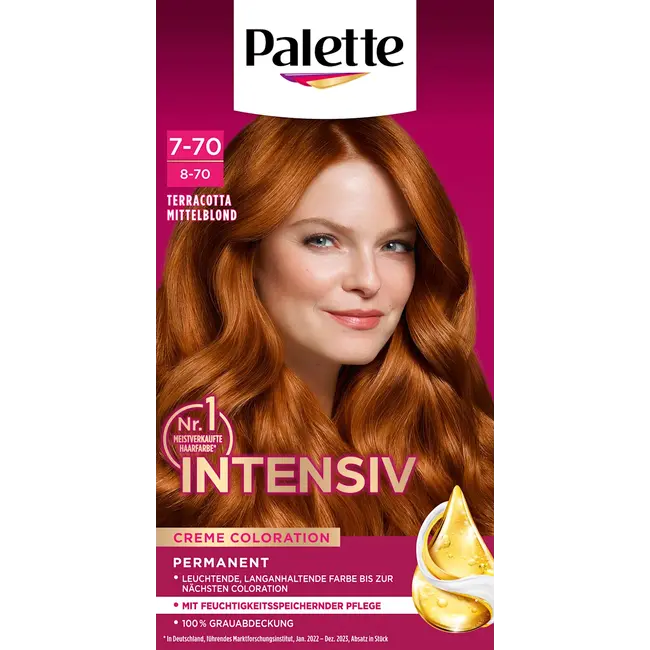 Poly Palette Haarverf 7-70/8-70 Terracotta Mittelblond 1.0 St