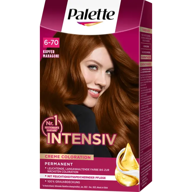 Poly Palette Haarverf 6-70 Koper Mahonie 1.0 St