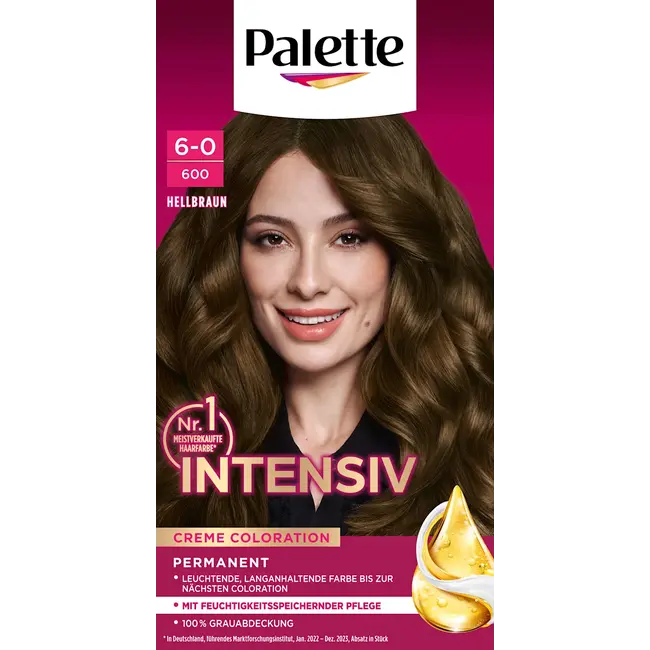 Poly Palette Haarverf 6-0/600 Hellbraun 1.0 St