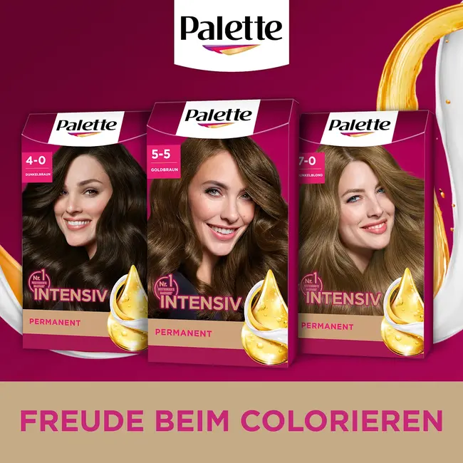 Poly Palette Haarverf 5-5/655 Goudbruin 1.0 St