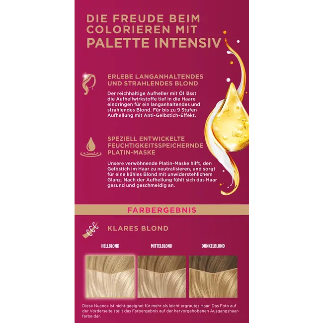 Poly Palette Haare Aufheller L9-0/XL9 Platinum Blond 1.0 St