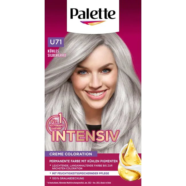 Poly Palette Haarverf U71 Koel Zilvergrijs 1.0 St