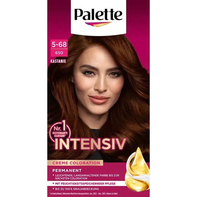 Poly Palette Haarverf 5-68/650 Kastanje 1.0 St