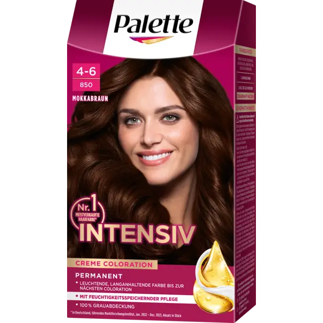 Poly Palette Haarverf 4-6/850 Mokkabraun 1.0 St