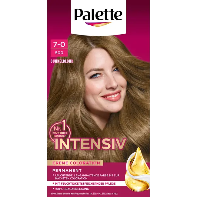 Poly Palette Haarverf 500/7-0 Donkerblond 1.0 St