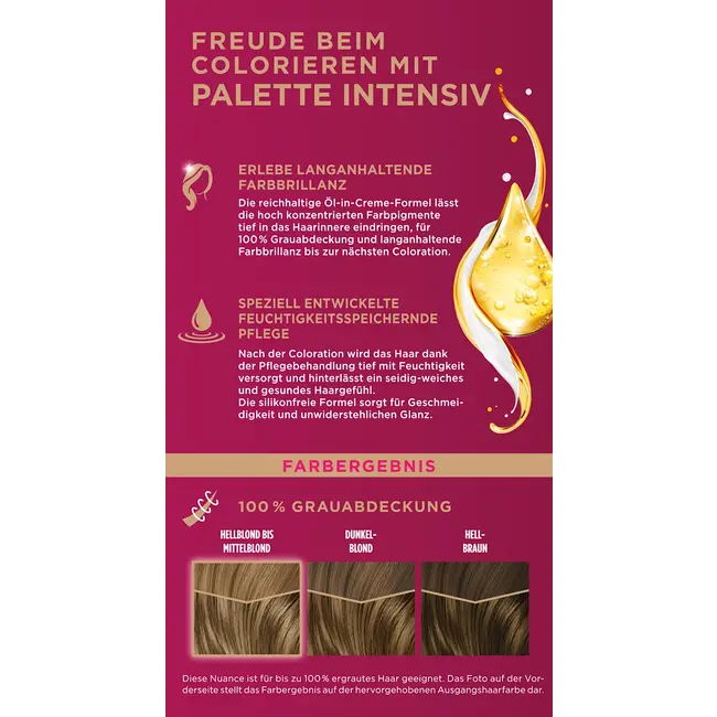 Poly Palette Haarverf 500/7-0 Donkerblond 1.0 St