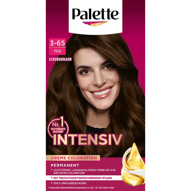 Poly Palette Haarverf 3-65/750 Chocoladebruin 1.0 St