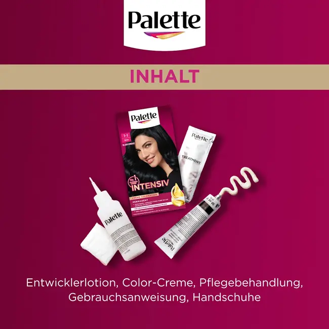 Poly Palette Haarverf 1-1/909 Blauw-zwart 1.0 St