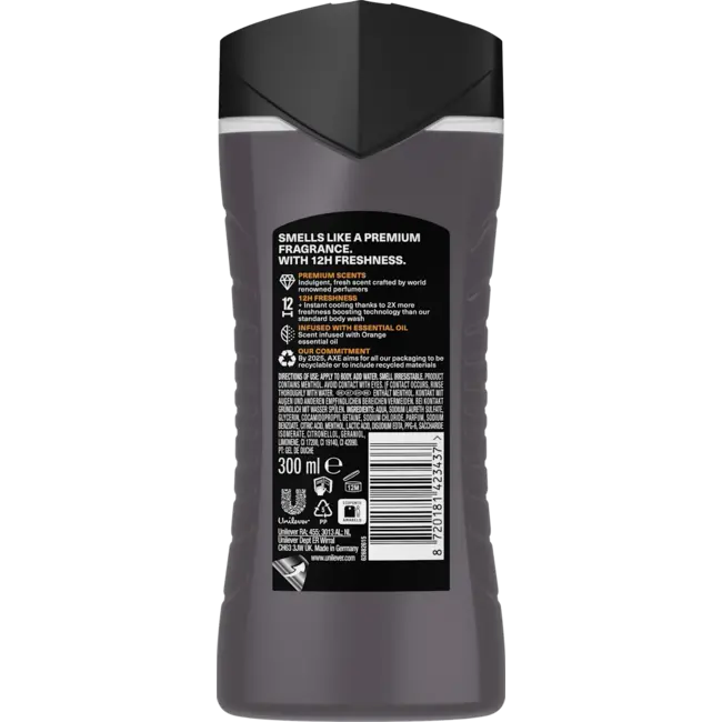 AXE Douchegel Black Vanilla 300.0 ml