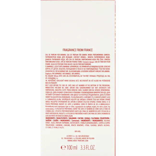 LA RIVE Elegante vrouw Eau de Parfum 100.0 ml