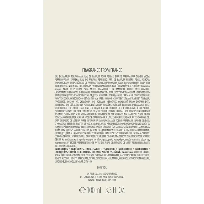 LA RIVE Isabel Eau De Parfum 100.0 ml