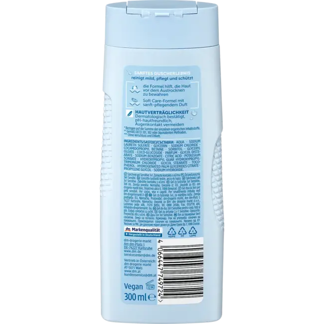 Balea MEN Douchegel Sensitive 3in1 300.0 ml