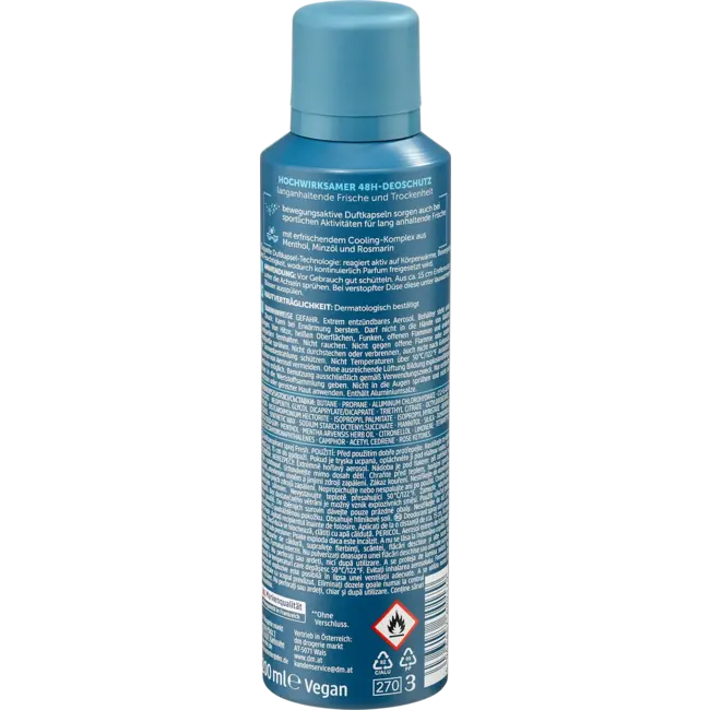 Balea MEN Antitranspirant Deospray Fresh 200.0 ml