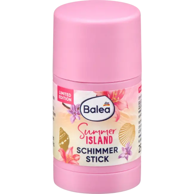 Balea Vaste Lichaamsverzorging Shimmer Stick Summer Island 25.0 g