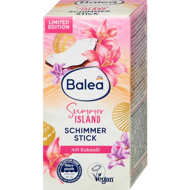 Balea Vaste Lichaamsverzorging Shimmer Stick Summer Island 25.0 g