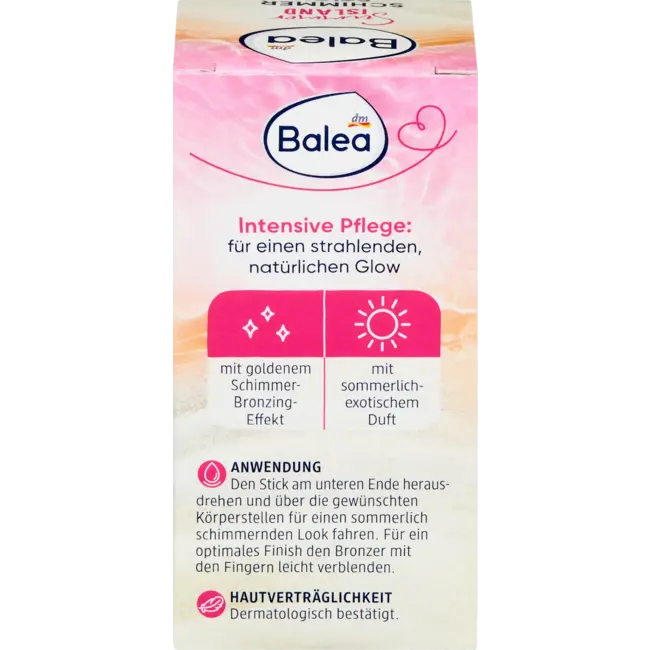 Balea Vaste Lichaamsverzorging Shimmer Stick Summer Island 25.0 g