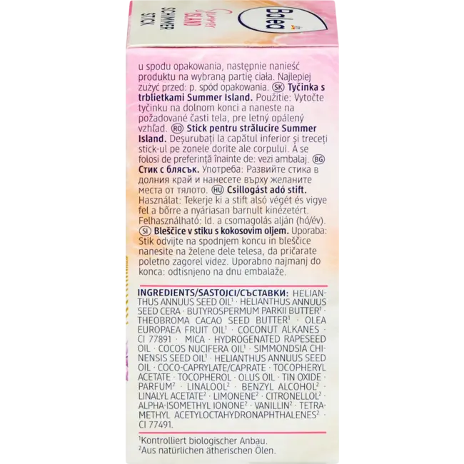 Balea Vaste Lichaamsverzorging Shimmer Stick Summer Island 25.0 g