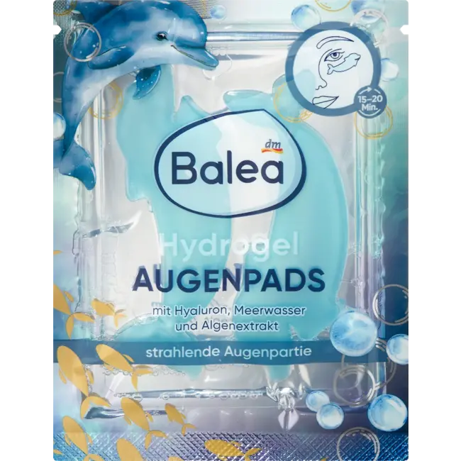 Balea Oogpads Hydrogel Dolfijn (1 Paar) 2.0 St