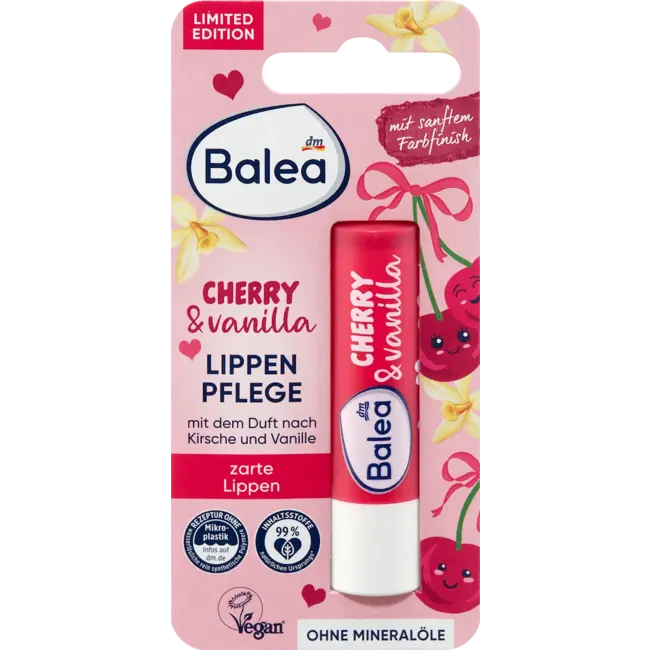 Balea Lipverzorging Cherry & Vanilla 4.8 g