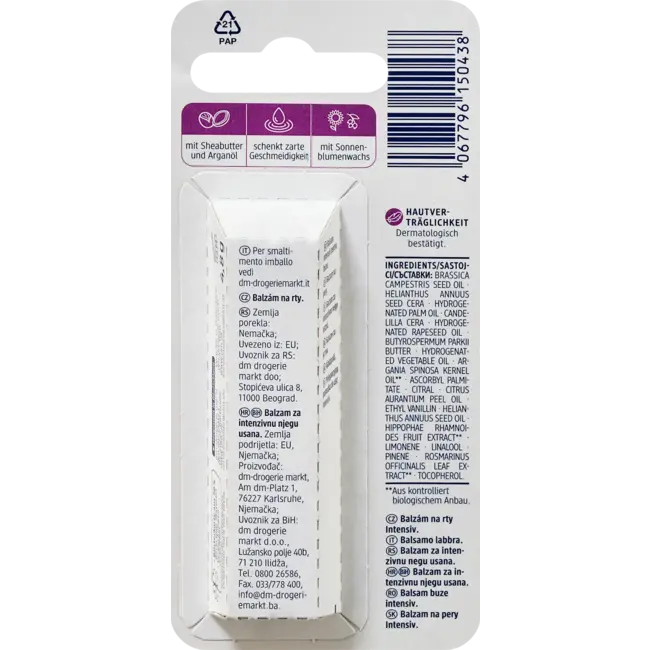 Balea Lippenverzorging Intensief 4.8 g