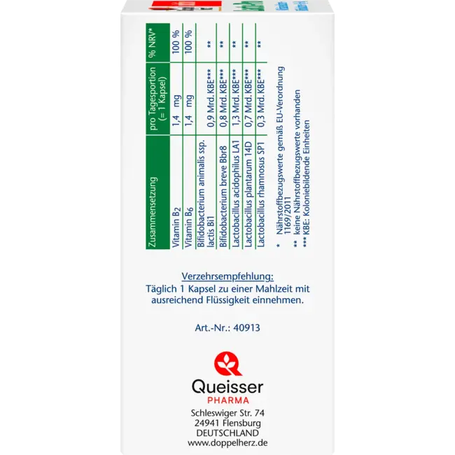 Doppelherz Lacto-pro Capsules 60 Stuks 28.8 g