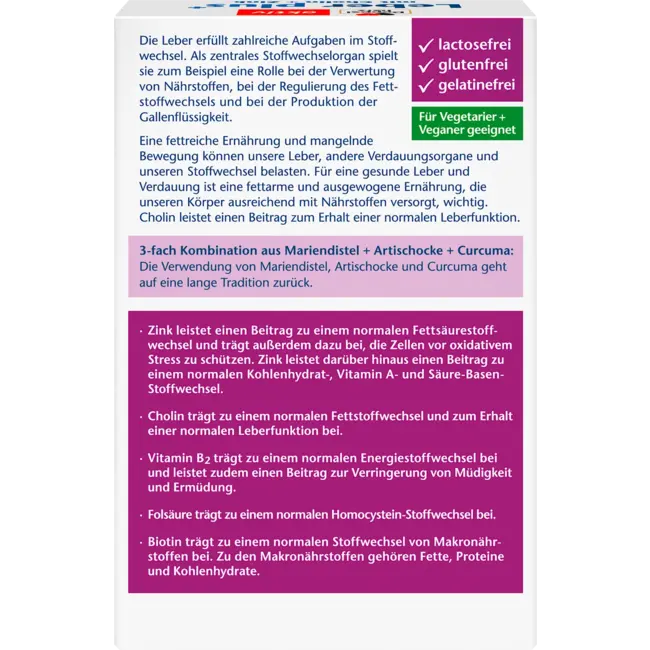Doppelherz Lever Plus Capsules 80 St 56.8 g