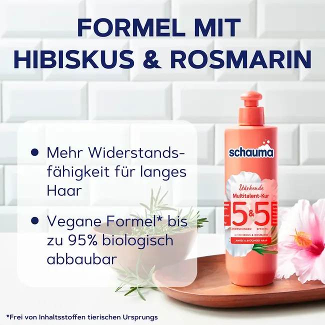 schauma Multitalent Haarkuur Versterkend 300.0 ml