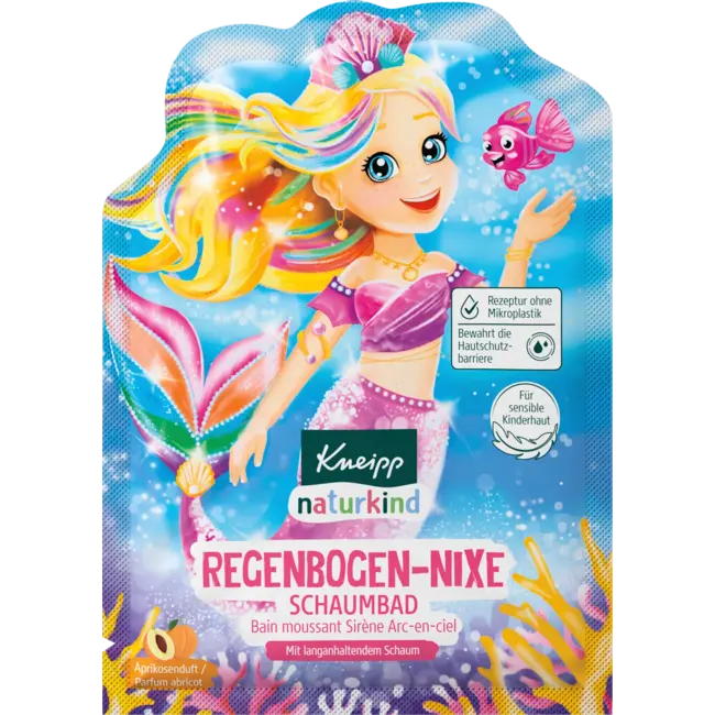 Kneipp Naturkind Schuimbad Regenboogmeermin 40.0 ml