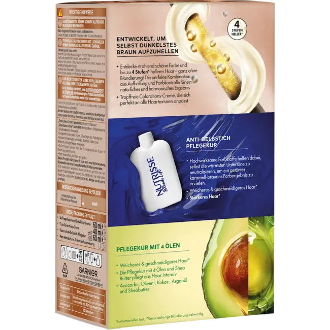 GARNIER Garnier Nutrisse Haarverf UL1 Natuur Bruin 1.0 St