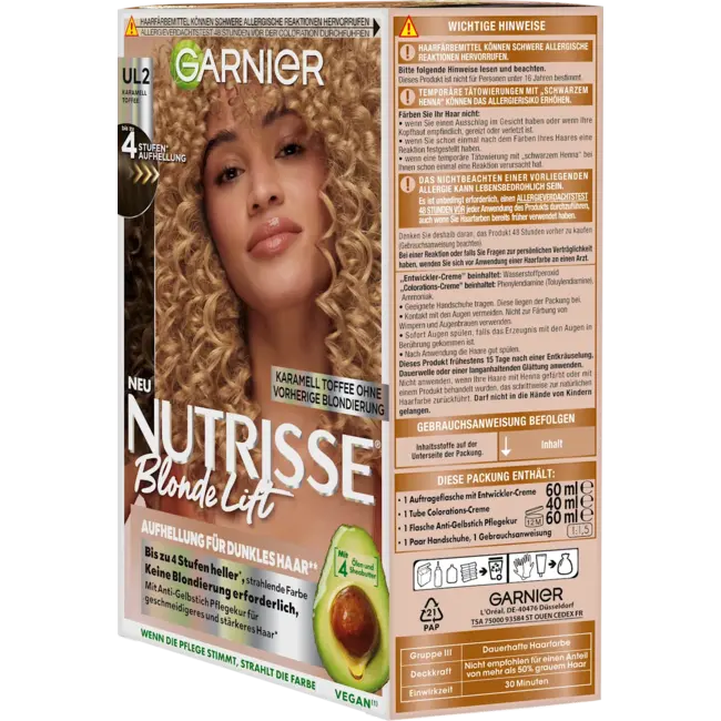 GARNIER Garnier Nutrisse Haarverf UL2 Karamell Toffee 1.0 St