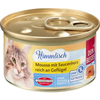 Dein Bestes Dein Bestes Natvoer Kat Rijk Aan Gevogelte, Mousse Met Saushart