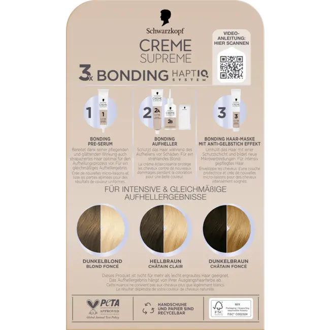 Schwarzkopf CREME SUPREME Bleekmiddel L1++ Extreem 1.0 St