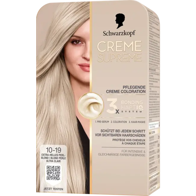 Schwarzkopf CREME SUPREME Haarverf 10-19 Extra Helder Parelblond 1.0 St