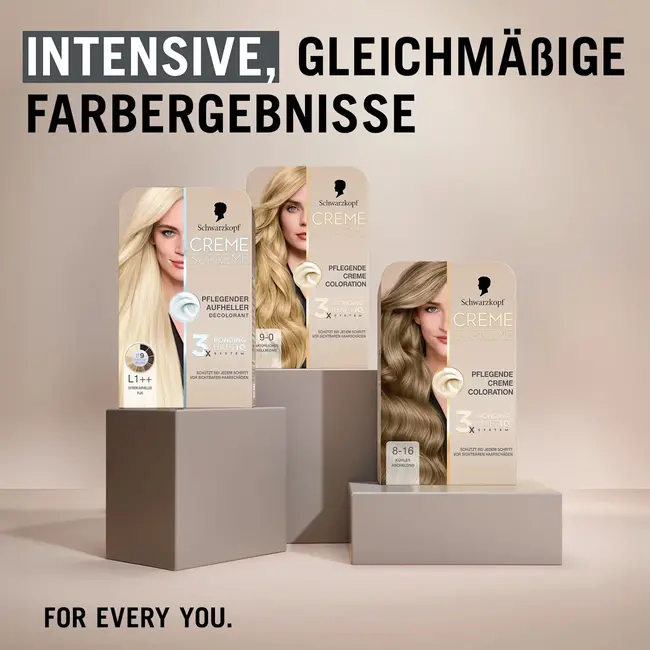 Schwarzkopf CREME SUPREME Haarverf 11-11 Ultra-cell Titanium Blond 1.0 St