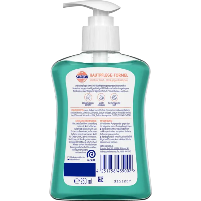 Sagrotan Vloeibare Zeep Floral Coast 250.0 ml