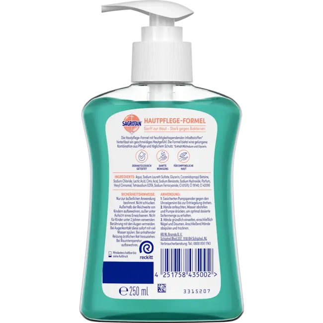 Sagrotan Vloeibare Zeep Floral Coast 250.0 ml