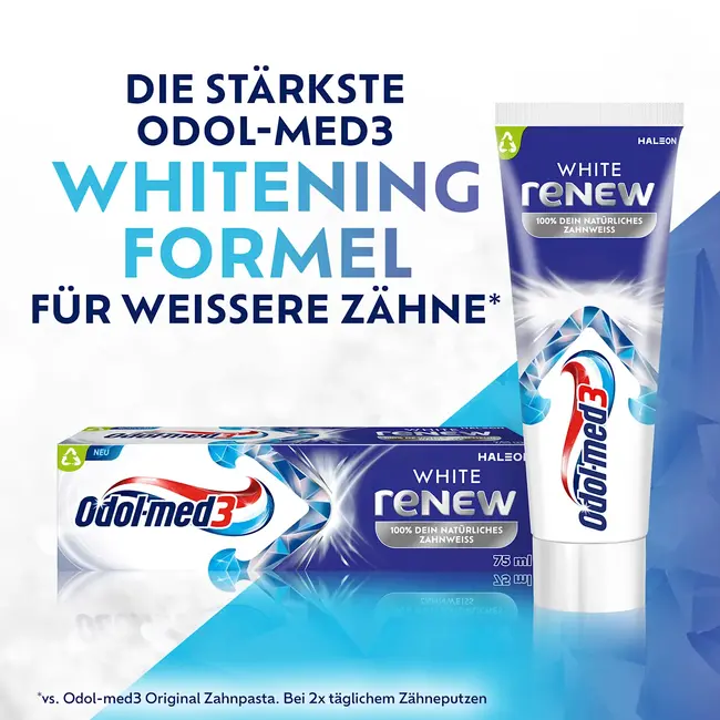 Odol med 3 Tandpasta White Renew 75.0 ml
