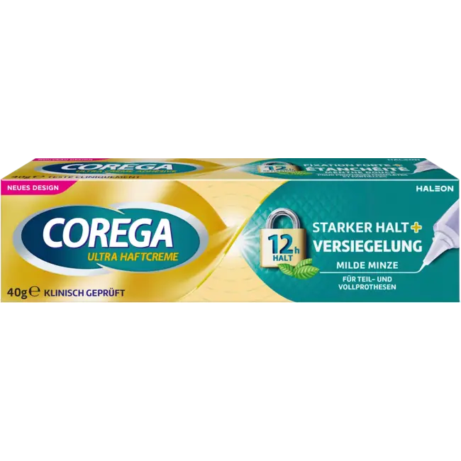 COREGA Hechtcrème Ultra, Sterke Hold + Verzegeling 40.0 g