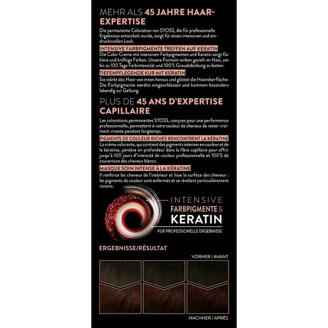 Syoss Haarverf 3_28 Donkere Chocolade 1.0 St