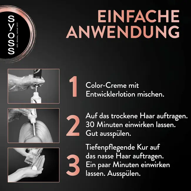 Syoss Haarverf 3_28 Donkere Chocolade 1.0 St