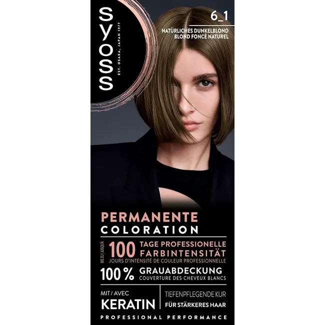 Syoss Haarverf 6_1 Natuurlijk Donkerblond 1.0 St