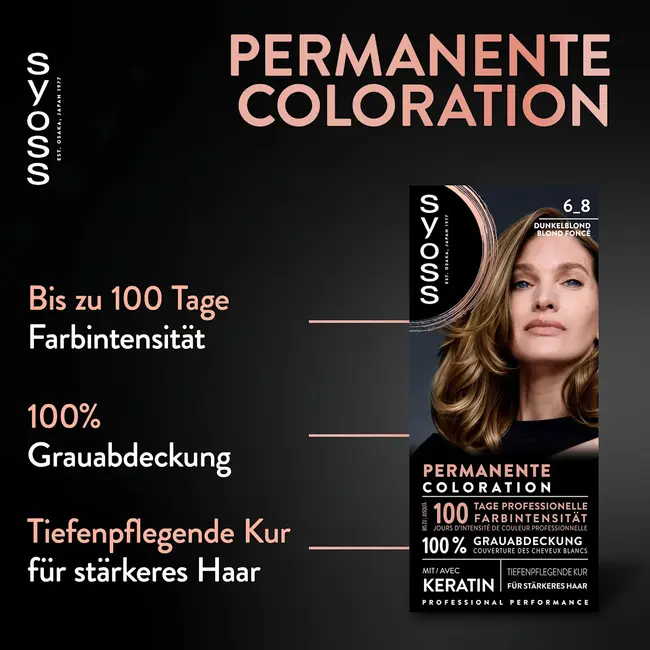 Syoss Haarverf 6_8 Donkerblond 1.0 St