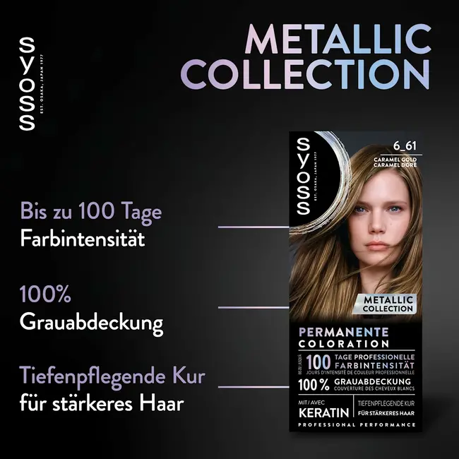 Syoss Haarverf 6_61 Caramel Gold 1.0 St