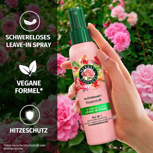 Herbal Essences Leave-in Spray Bloesemzacht Rozengeur 145.0 ml