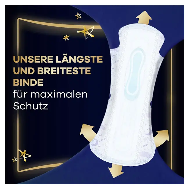 always Ultimate Maandverband Night Max Protection 6 Met Vleugels 12.0 St
