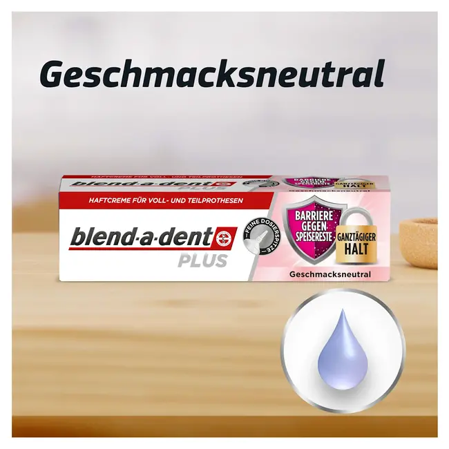 blend-a-dent Kleefcrème Plus Barrière Tegen Etensresten Smaakneutraal 40.0 g