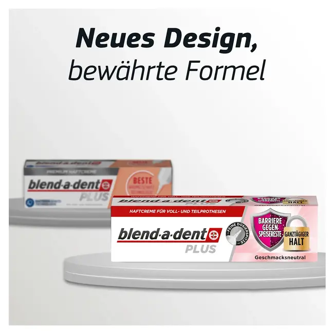 blend-a-dent Kleefcrème Plus Barrière Tegen Etensresten Smaakneutraal 40.0 g