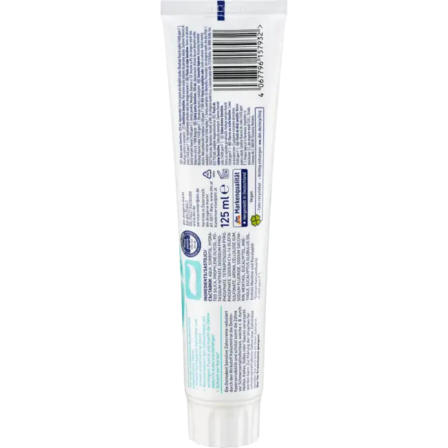 Dontodent Tandpasta Sensitive 125.0 ml