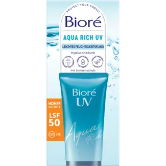 Bioré Bioré Gezichtsvloeistof Aquarich UV, SPF 50
